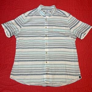 Southern Tides, Stonehill striped, linen blend Casual Button Down Shirt